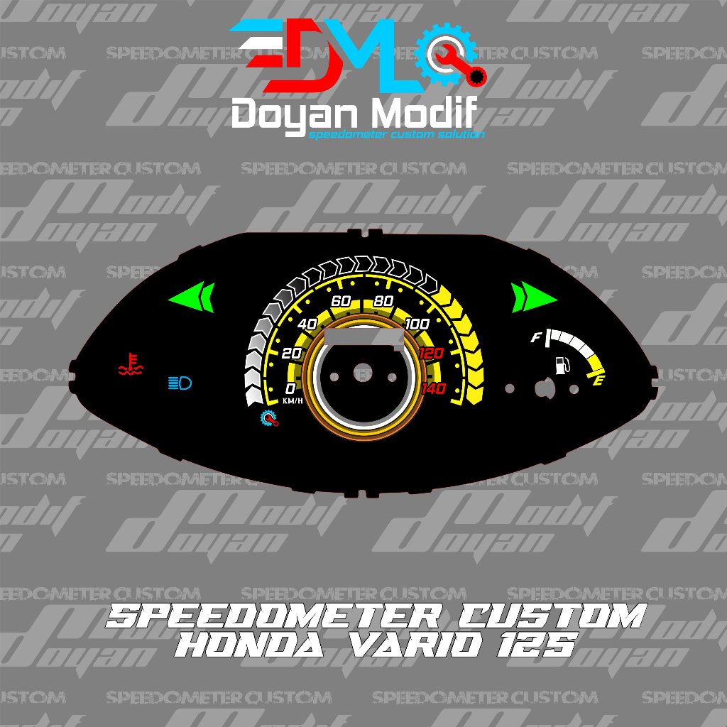 Speedometer Custom Honda Beat Old