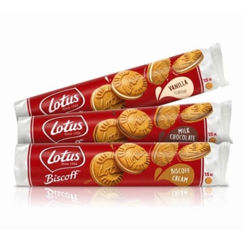 

Lotus biscoff 3rasa vanila, milk chocolate, biscof cream