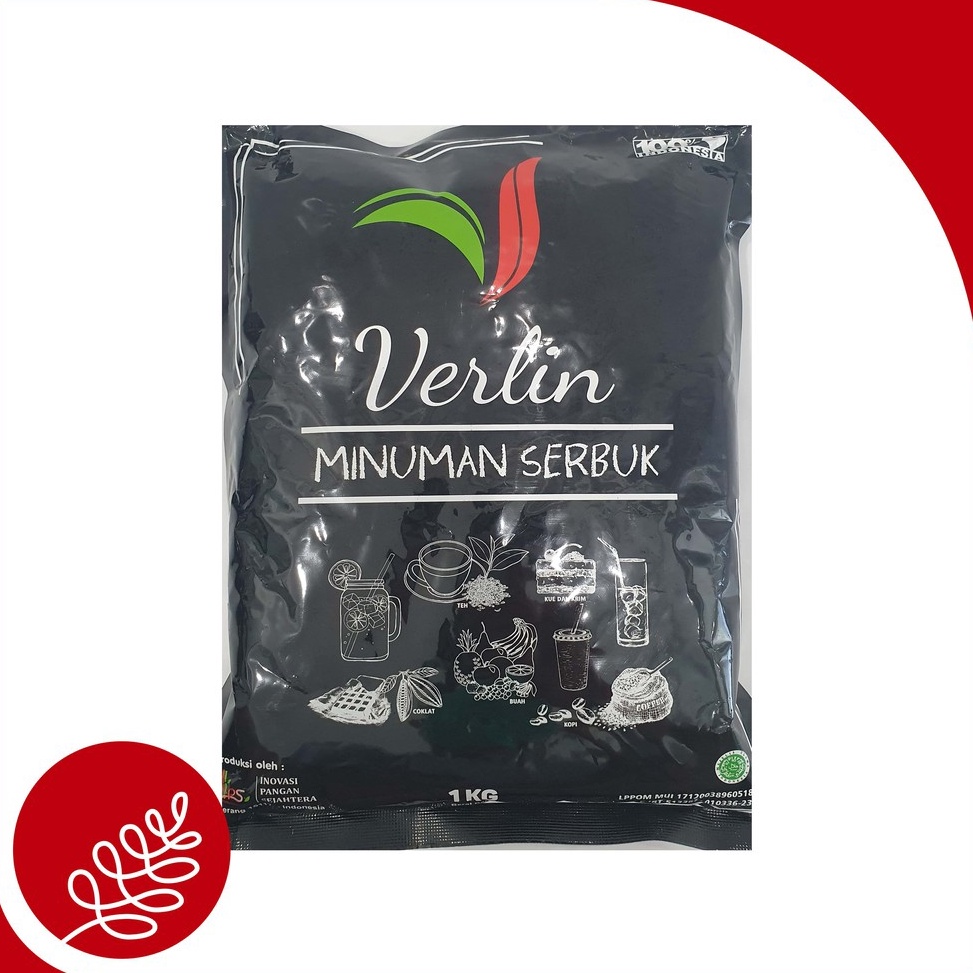 

VERLIN POWDER DRINK 1KG / MINUMAN / BUBUK MINUMAN / BUBUK MINUMAN KEKINIAN / BUBUK MINUMAN RASA Model Baru