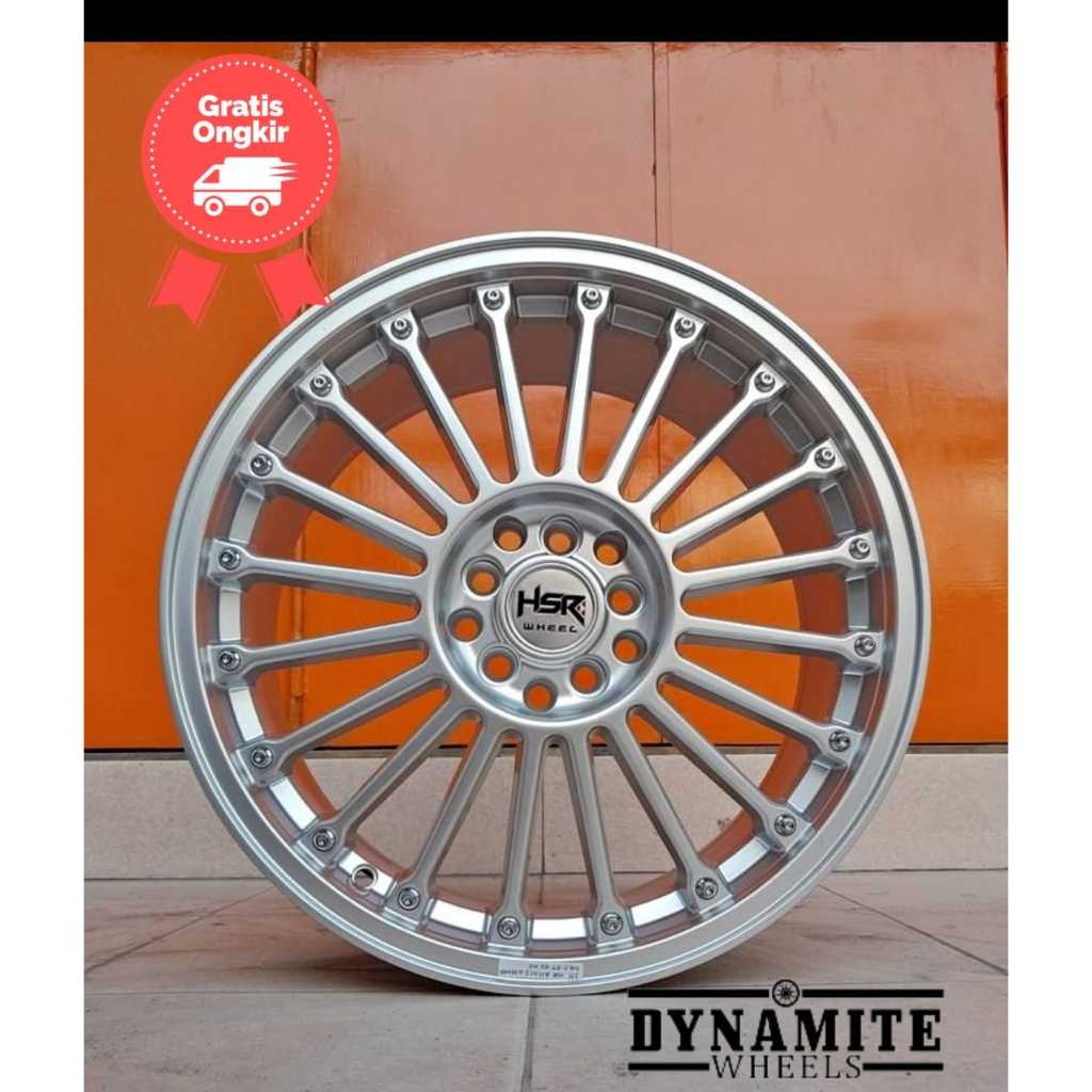 Velg Mobil Ring 18 Baut 5 x 100 / 5 x 114,3 Pelek Mobil Racng HSR JJC Model Terbaru R18 Camry Zenix 