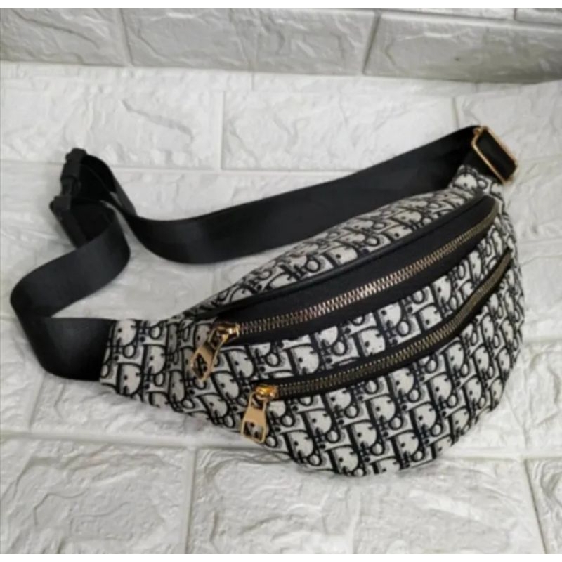 GROSIR BAGS - Tas waistbag dior3 res 2 tali pisban perempuan