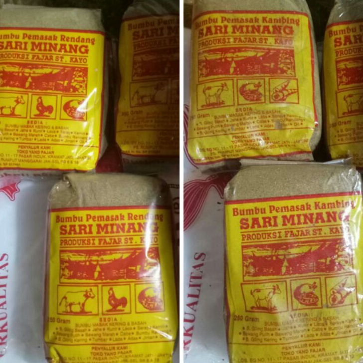 

[KODE PRODUK ZDMGF3392] Bumbu pemasak SARI MINANG RENDANG & KAMBING
