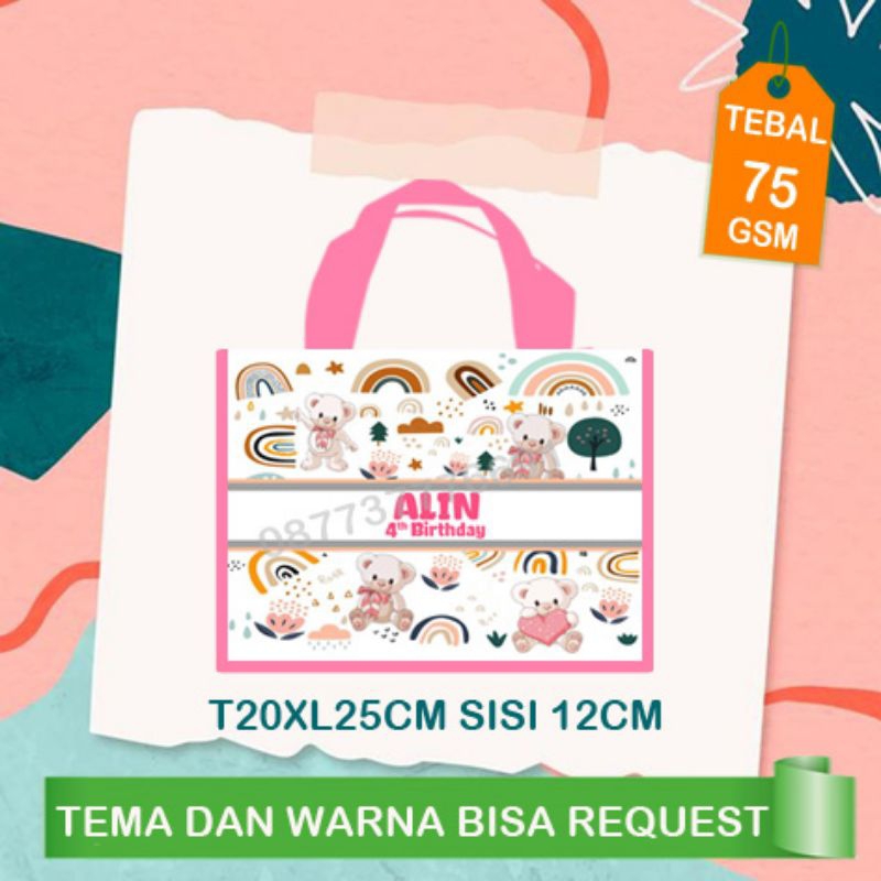 

tas ulang tahun anak/tas souvenir ulang tahun anak