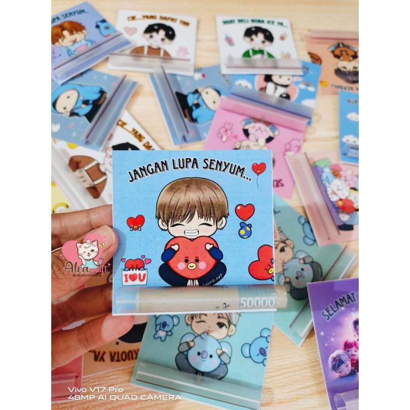 

Amplop lebaran karakter Tiny Tan Angpao imlek