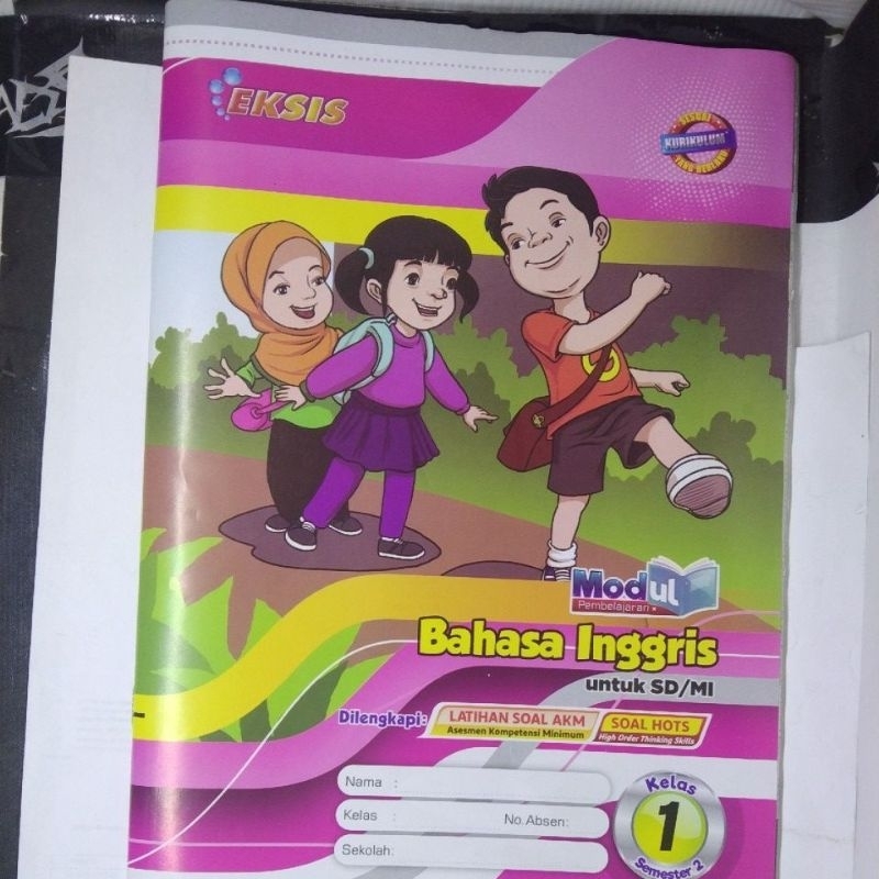 LKS SD MI BAHASA INGGRIS KELAS 1 SEMESTER 2 KURIKULUM 2013