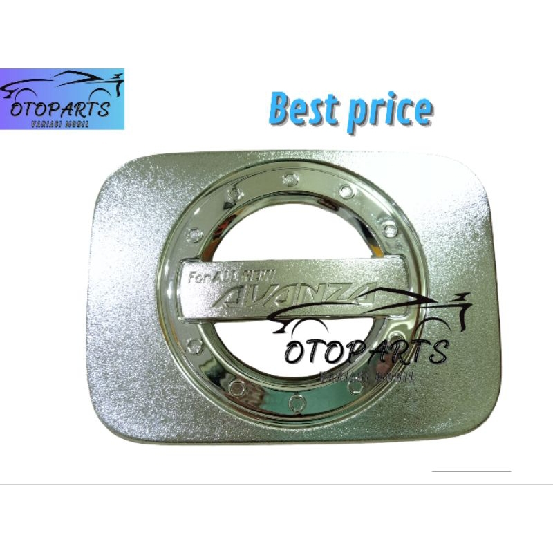 TANK COVER ALL NEW AVANZA 2012-2021/AKSESORIS TUTUP TANKI ALL NEW AVANZA 2012-2021 CROM