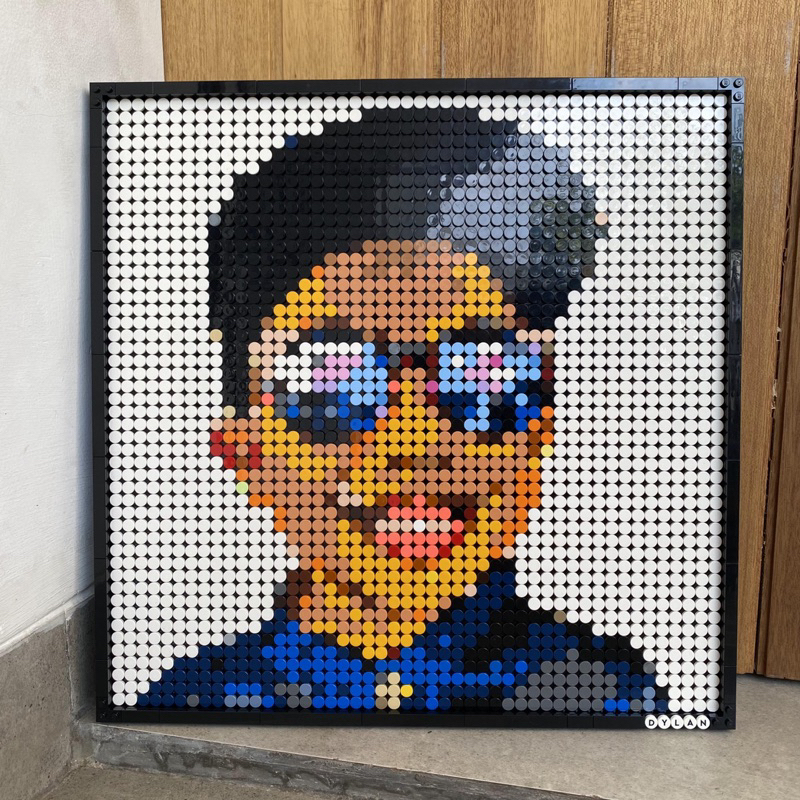 LEGO ART / PIXEL CUSTOM SELFIE cocok untuk koleksi pribadi, hadiah / kado farewell