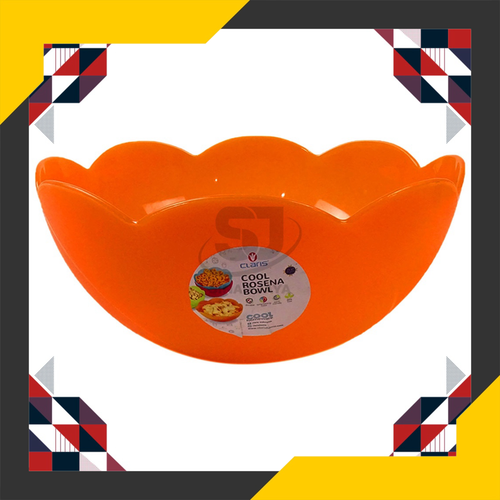 Promo Mangkok Plastik Serbaguna/ Mangkok Plastik Minimalis/ Mangkok Plastik Bunga/ Mangkok Rosena M 