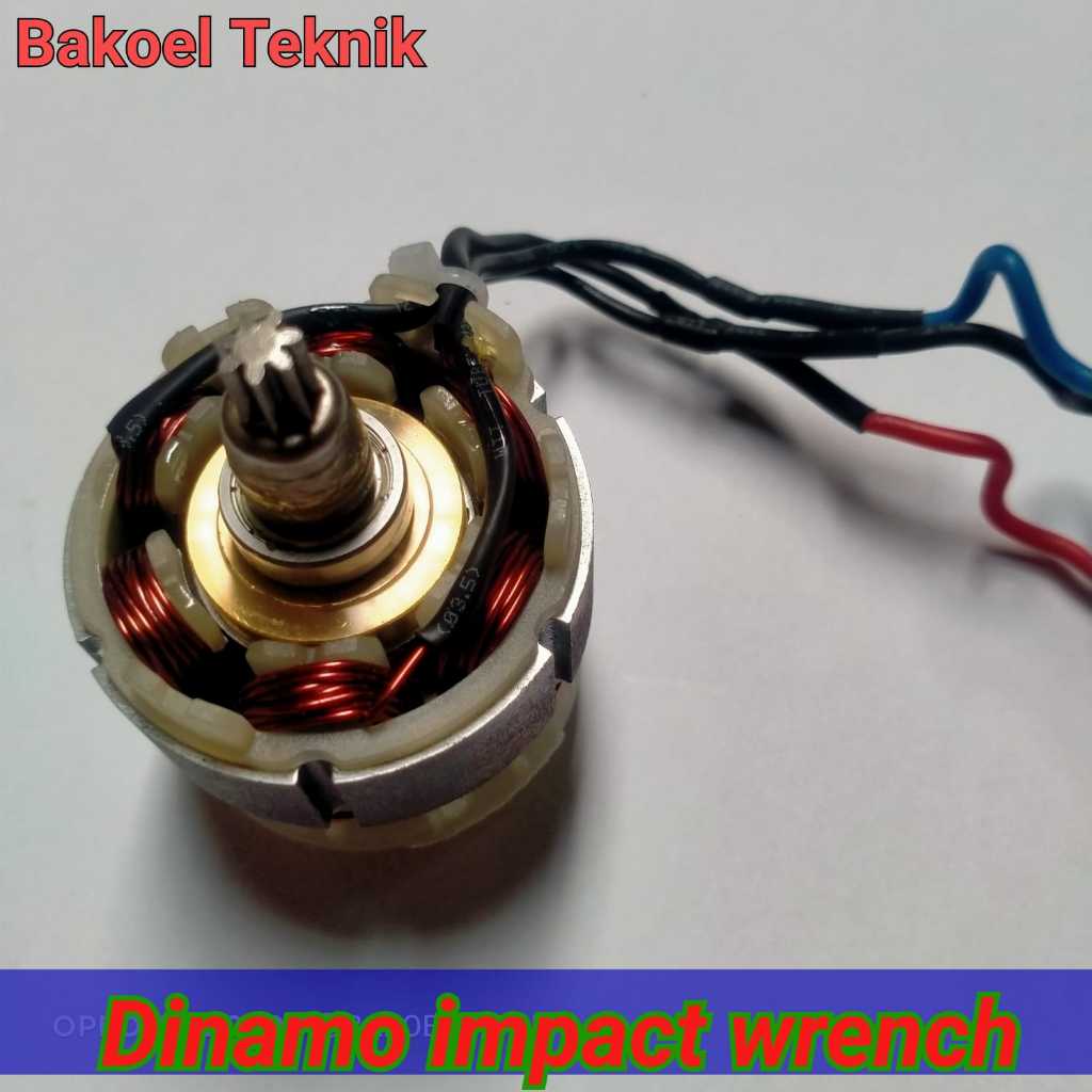 Motor/Dinamo Impact Wrench cordless baterai/ Dynamo motor Driver Brushless impact