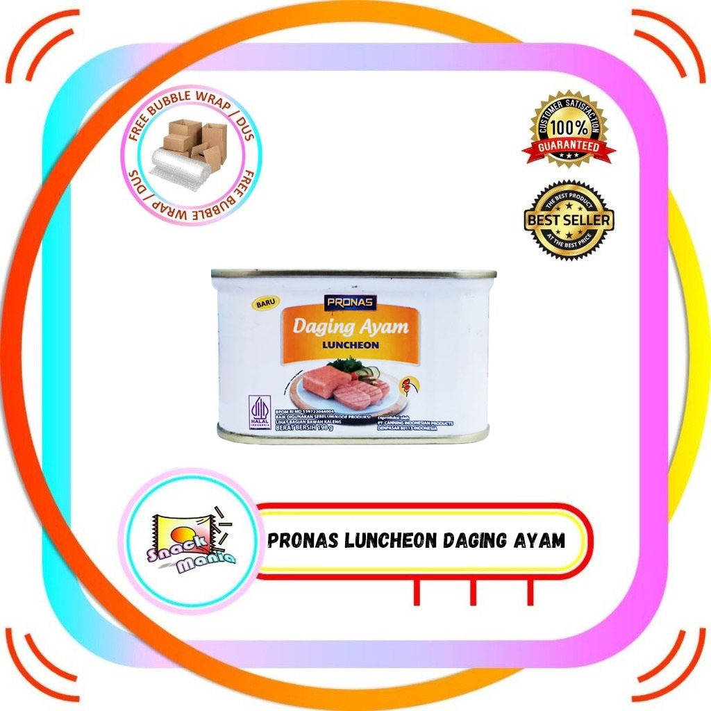 Pronas Chicken Luncheon Ham Daging Ayam ~ 198 gr