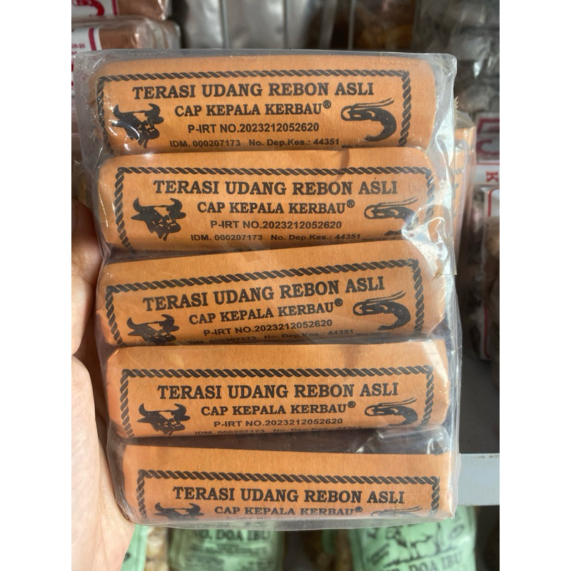 

Terasi besar udang rebon asli cap kepala kerbau