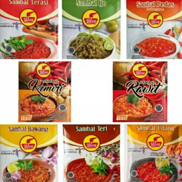 

[KODE IP0PD] Sambel Uleg Finna Per renceng @10 pcs