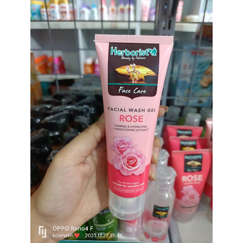 HerboristFacialWashGelRose