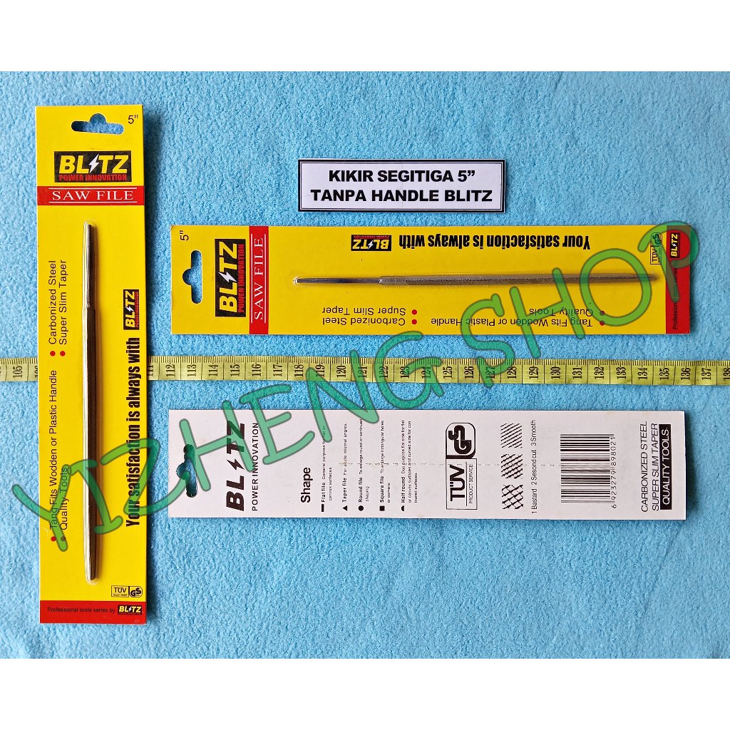 

KIKIR SEGITIGA 5'' BLITZ TANPA HANDLE