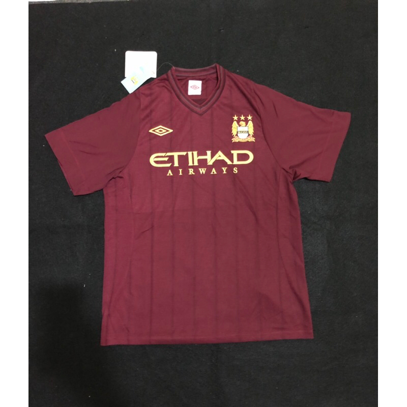 Jersey Bola Retro Manchester City Away 2012/2013 GO -BNWT