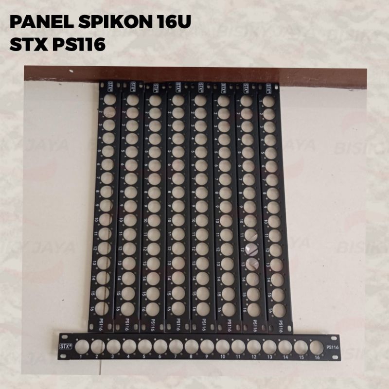 Panel Spikon 16u / 16 Lubang panel spikon STX PS116