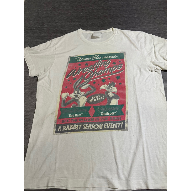 Kaos Vintage Looney Tunes bugs Bunny
