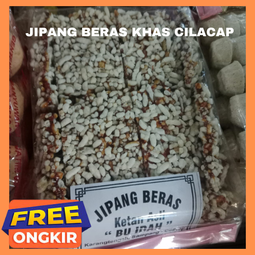 

Jipang Manis Beras Ketan Brondong 1 Pack - Jipang Manis Beras Ketan Gula Jawa - Jipang Jipang Beras Kotak Camilan Cemilan Snack - Jipang Beras Ketan - Jipang Beras Enak Legit - Jipang Beras Khas Cilacap - Jipang Beras Ketan sampang - Jipang Manis Legit