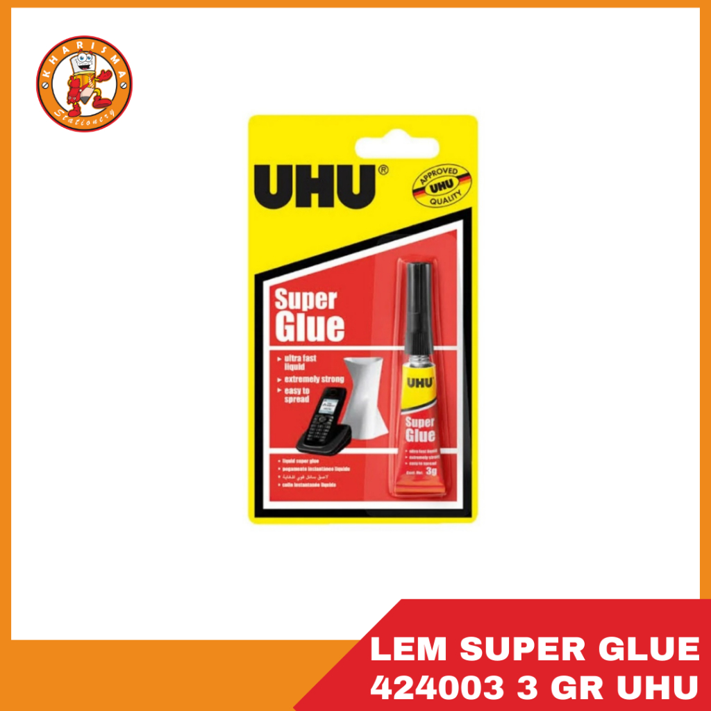 

LEM SUPER GLUE 424003 3GR UHU MURAH [5010094]