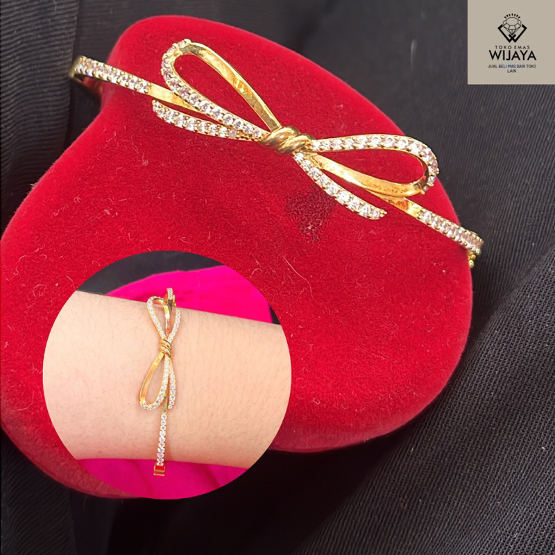 GELANG BANGLE MODEL PITA EMAS 375