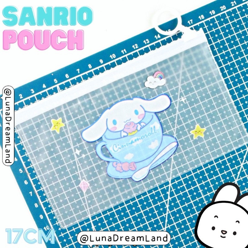 

Sanrio Pouch / Map Transparan Sanrio Edition 10 x 17 cm Premium