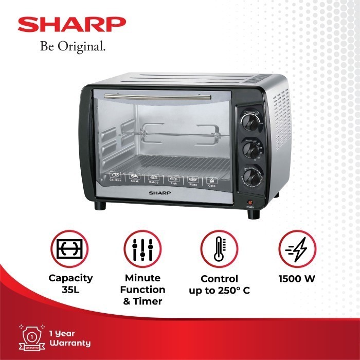 SHARP OVEN LISTRIK 35 LITER EO-35SL