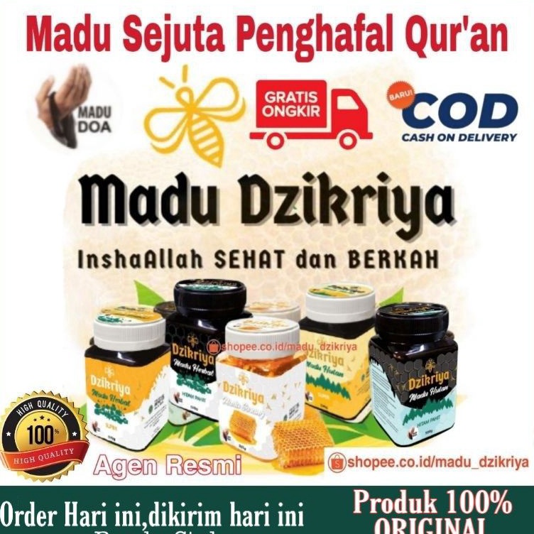 

[KODE PRODUK HJ9KU6181] (Agen Resmi) Madu Dzikriya Original Madu Herbal Pahit / Dzikriya Herbal Super/ Madu Dzikriya Hutan pahit/ Manis/Sarang Bisa COD Madu Azzikra Az Zikra Dzikriya