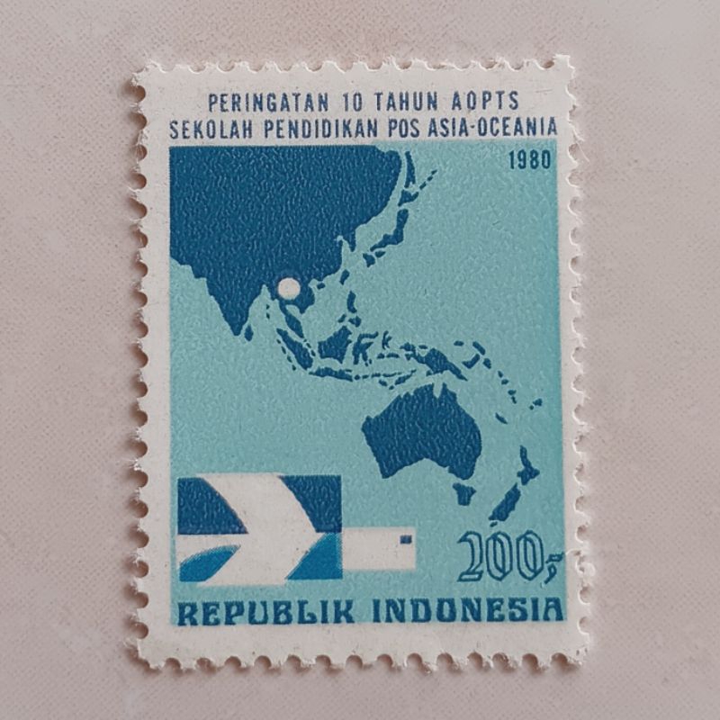 

(AA) Perangko Indonesia 1980 10 Tahun AOPTS Single Set Mint