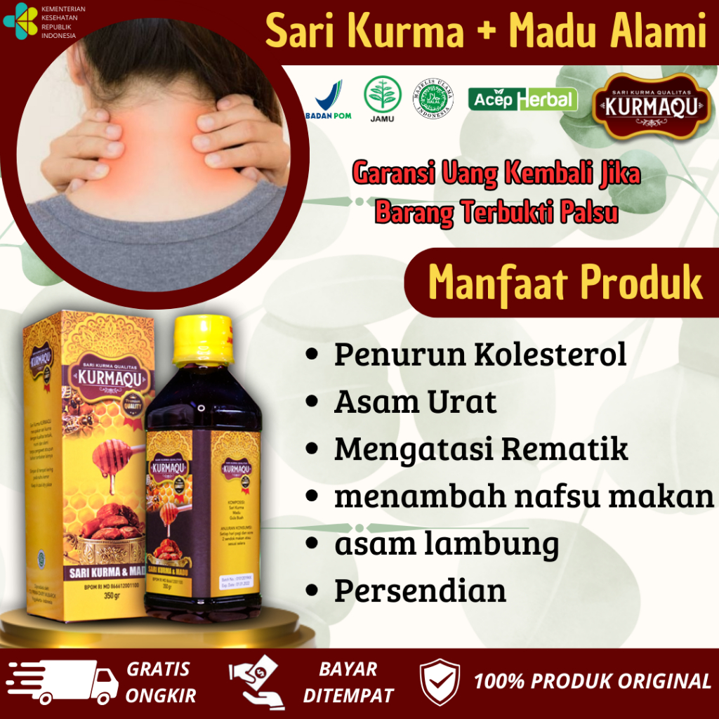 OBAT KOLESTEROL Dan ASAM URAT  -  Mengatasi Rematik menambah nafsu makan asam lambung Persendian Sar