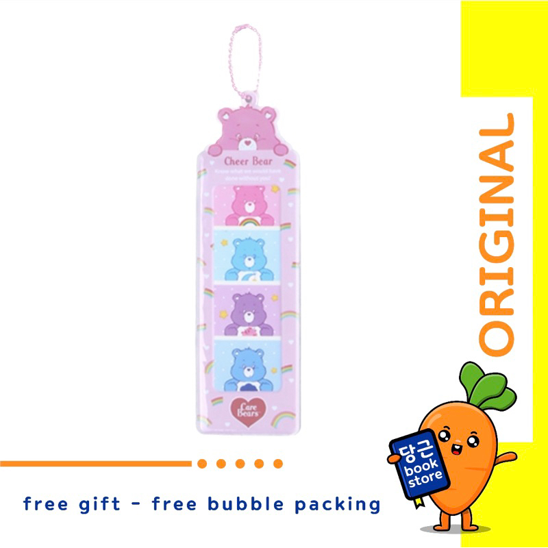 Daiso Korea Photoism Photoholder Photo Strip Care Bear (Bedtime Bear Purple)