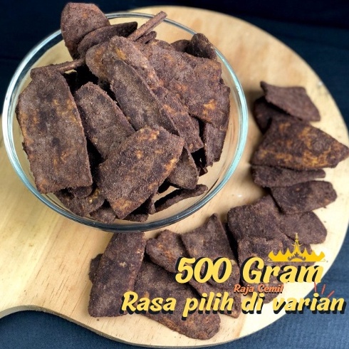 

Terbatas❃☈ 500gram KERIPIK PISANG COKLAT KHAS LAMPUNG Rajacemil Keripik Pisang Rasa Keju Susu Mocca Greentea Strawberry Durian Melon Tiramisu C44 ↑