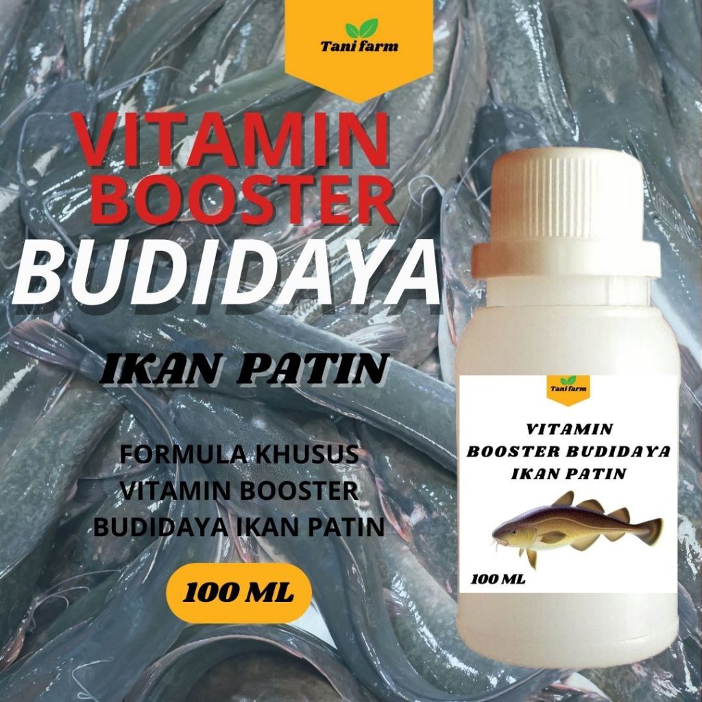 MO Vitamin Cair 100 ml Pembesar Ikan Patin / Probiotik Ikan Patin / Obat Pembesar Ikan Patin