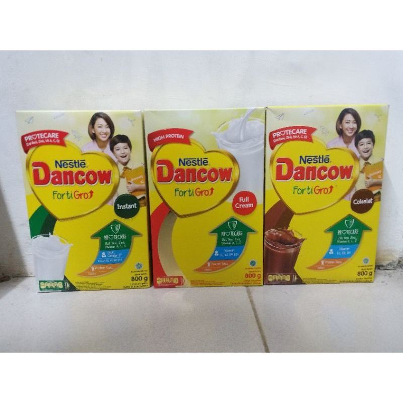 

Dancow Fortigro Susu Bubuk Anak Cokelat/Instant/Full Cream 780gr