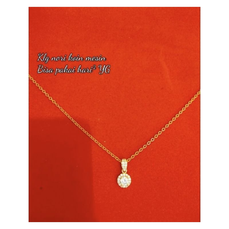 KALUNG LIONTIN LAPIS EMAS 24K