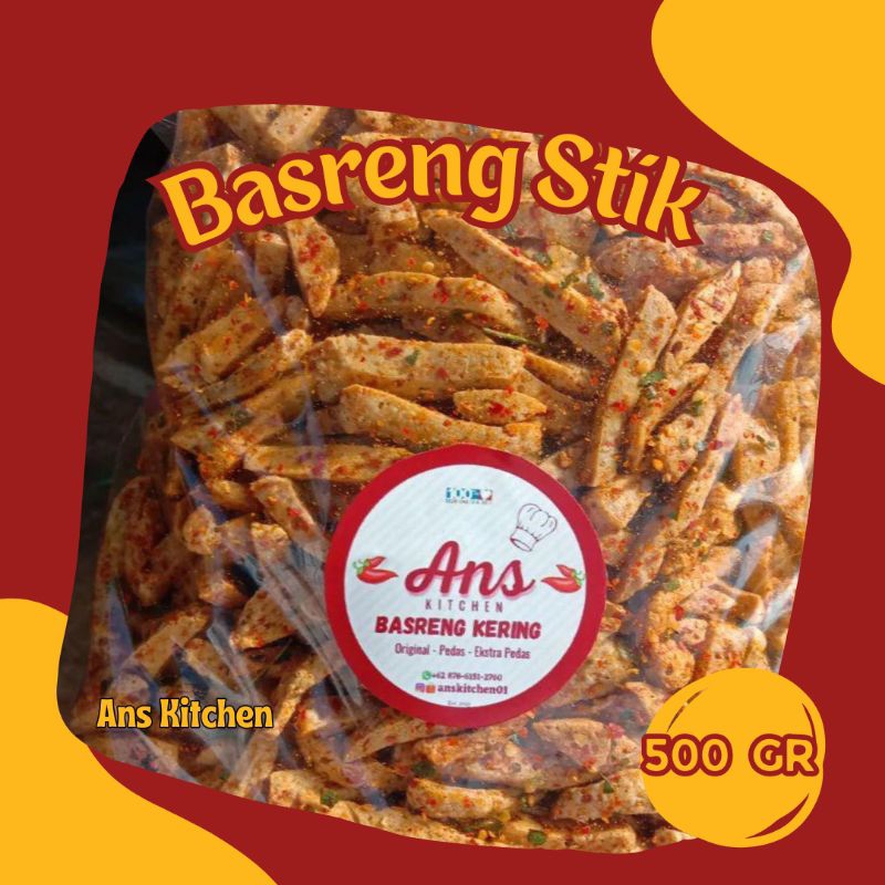 

Basreng Stik 500 gram pedas daun jeruk