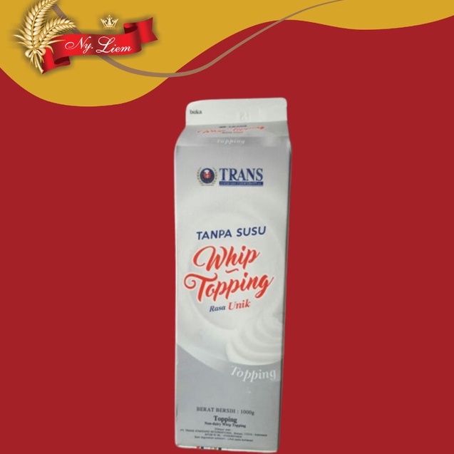 

[KODE PRODUK J9KDS4355] TRANS / KFI Whip Topping / Whipping Cream Nabati SILVER 1kg