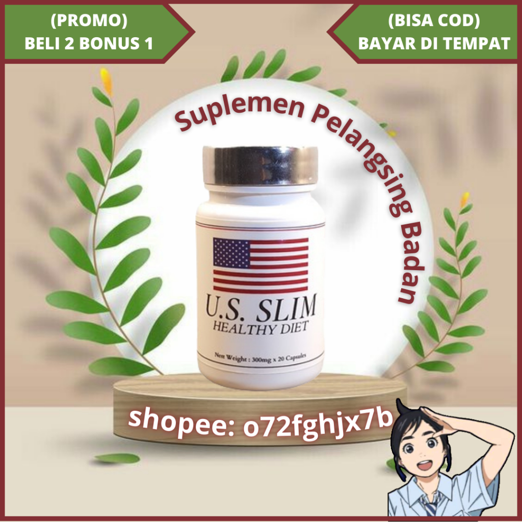 BAYAR DI TEMPAT US SLIM AMERIKA PENURUN BERAT BADAN / MENGURANGI LEMAK