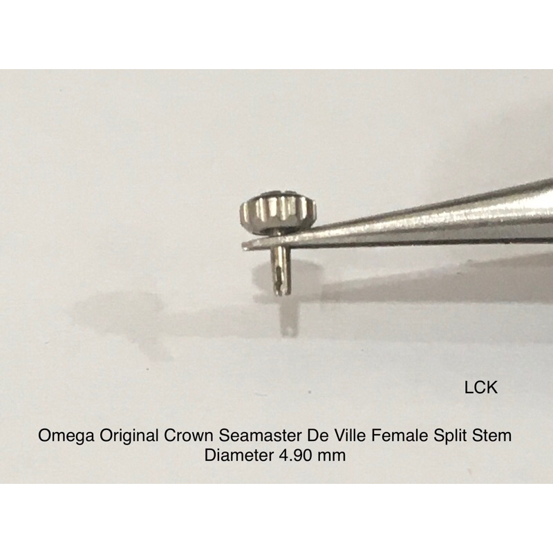 Omega Original Crown Seamaster De Ville Female Split Stem Diameter 4.90 mm / Putaran ( Knop ) Omega 