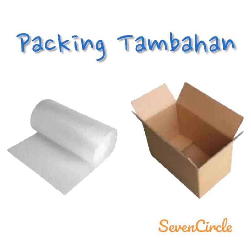 

PACKING TAMBAHAN Bubble / Dus / Bubble + Dus