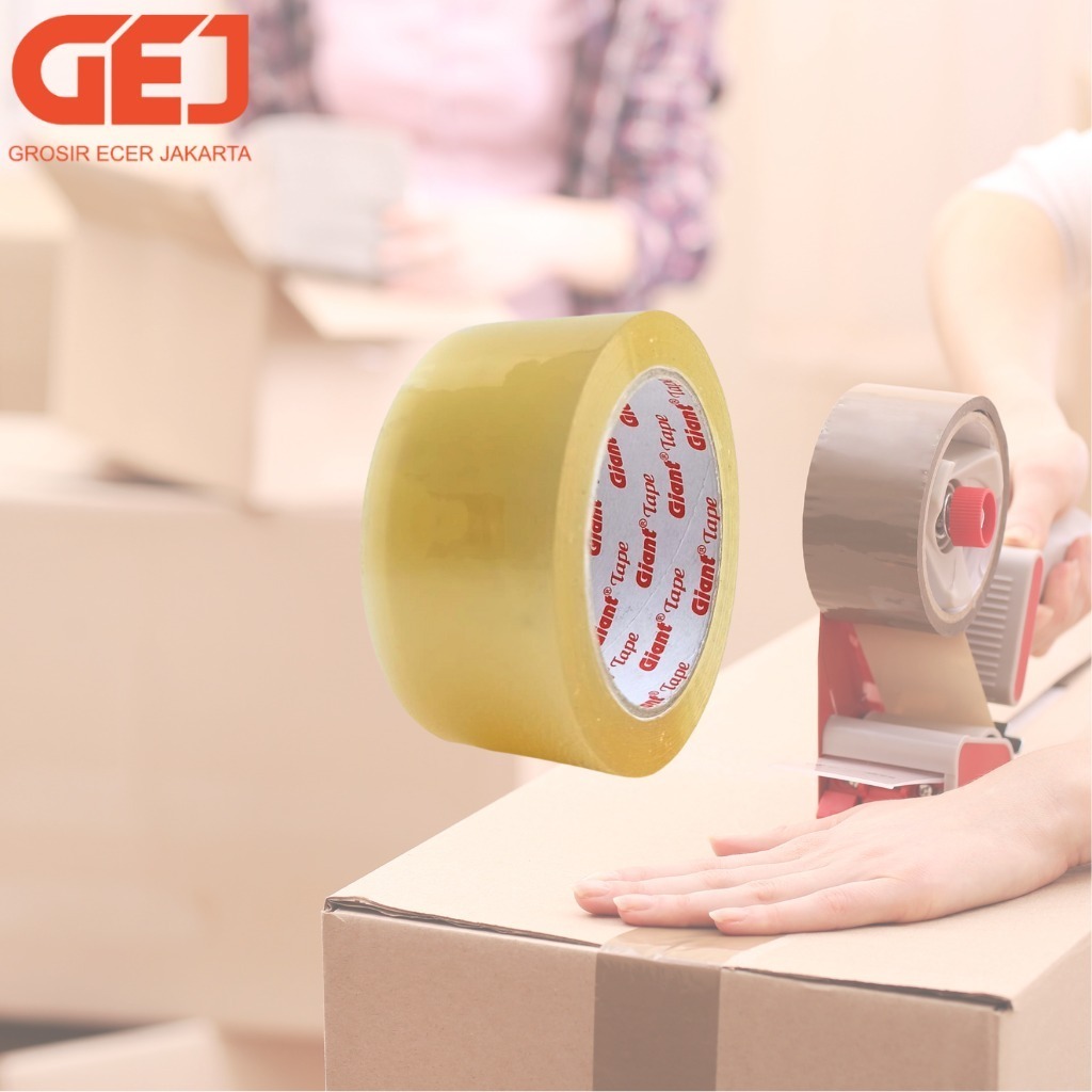 

Lakban Bening 2 inch | Lakban 2inch Bening | Lakban Bening 45mm | Giant