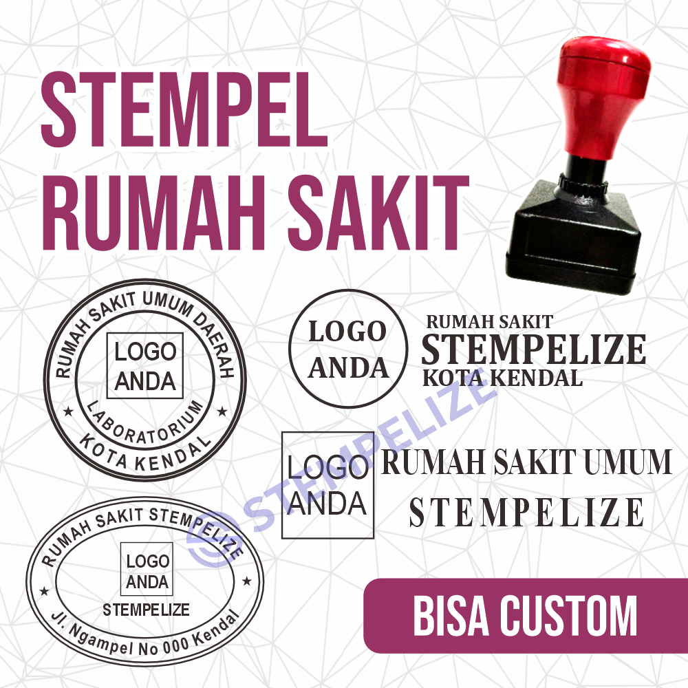 

Stempel Rumah Sakit / RS / RSI / RSUD