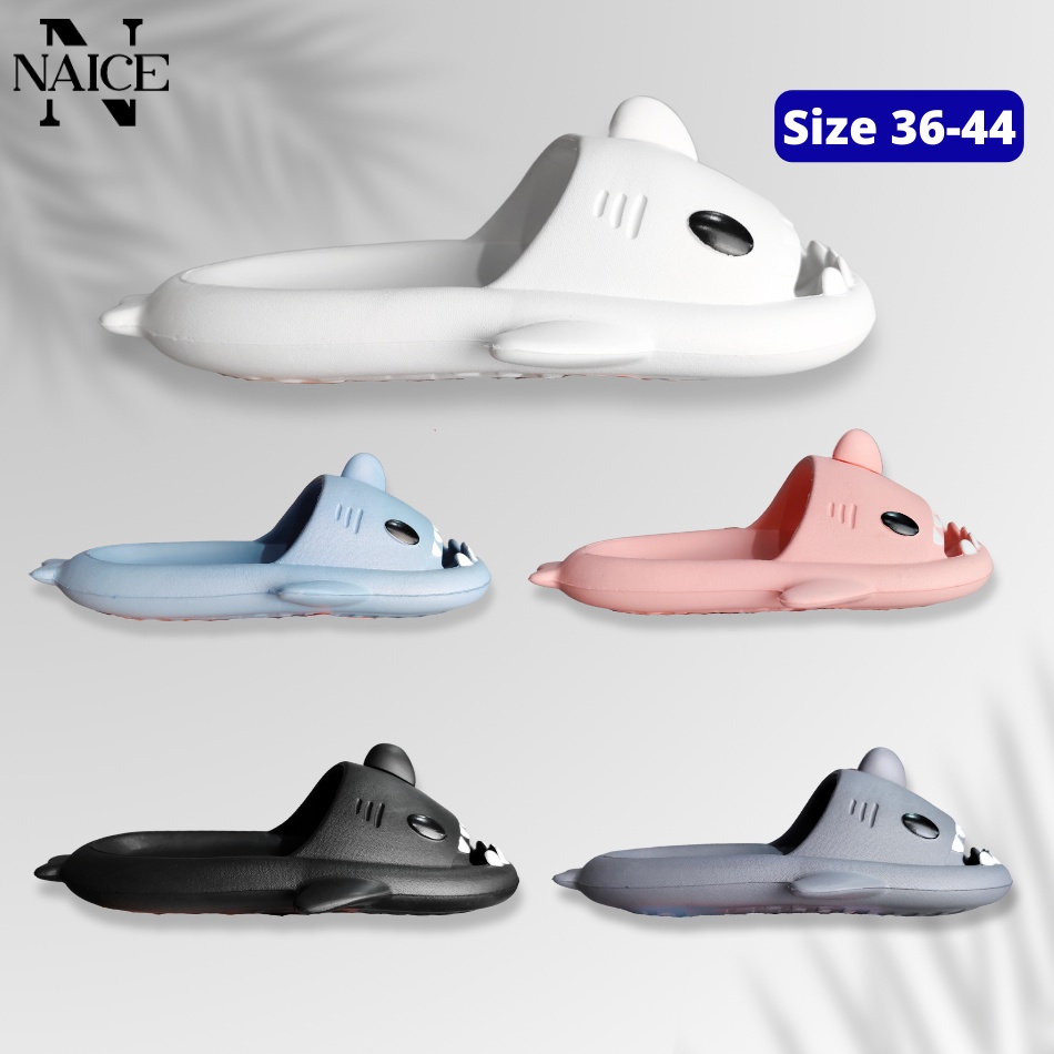 ✫Terbatas Sandal Hiu Dewasa pria Wanita / Sandal Shark Model Hiu EVA / Sandal ikan hiu couple / Sand