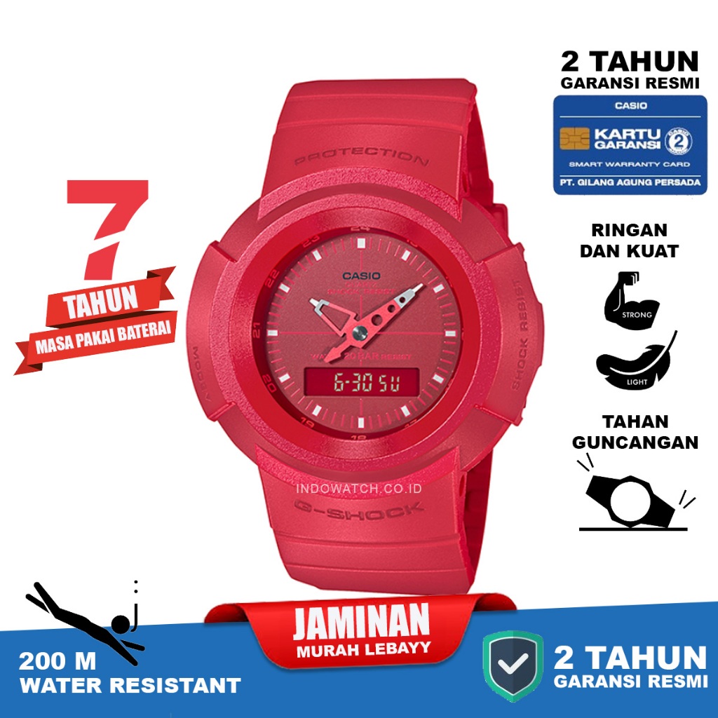 Casio G-Shock AW-500BB-4E aw500 aw 500 original garansi resmi