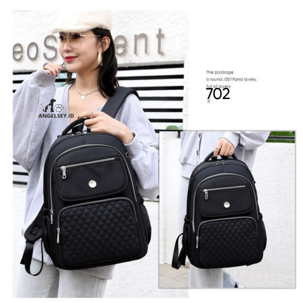 Tas Ransel Wanita Original Chibao 702 Laptop 14-15 inch