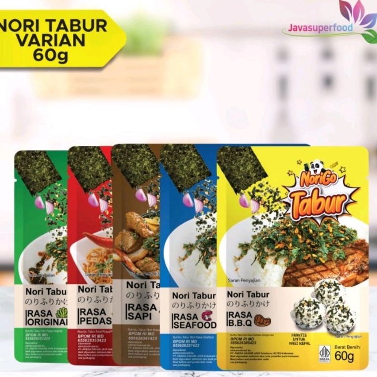 

[★P2(] Nori Tabur Rumput Laut Panggang 60gr Just Now