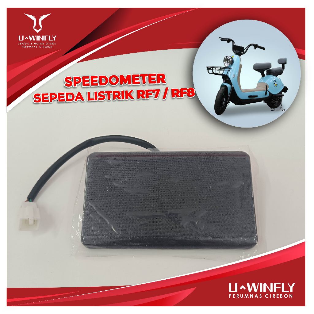 SPEEDOMETER SEPEDA LISTRIK UWINFLY RF7 / RF8 ORIGINAL