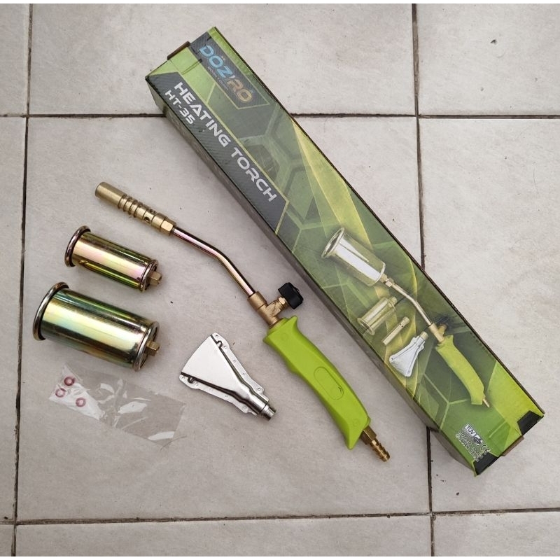 Kepala Alat Blender Bakar Heating Torch Gas LPG Include Selang Doziro