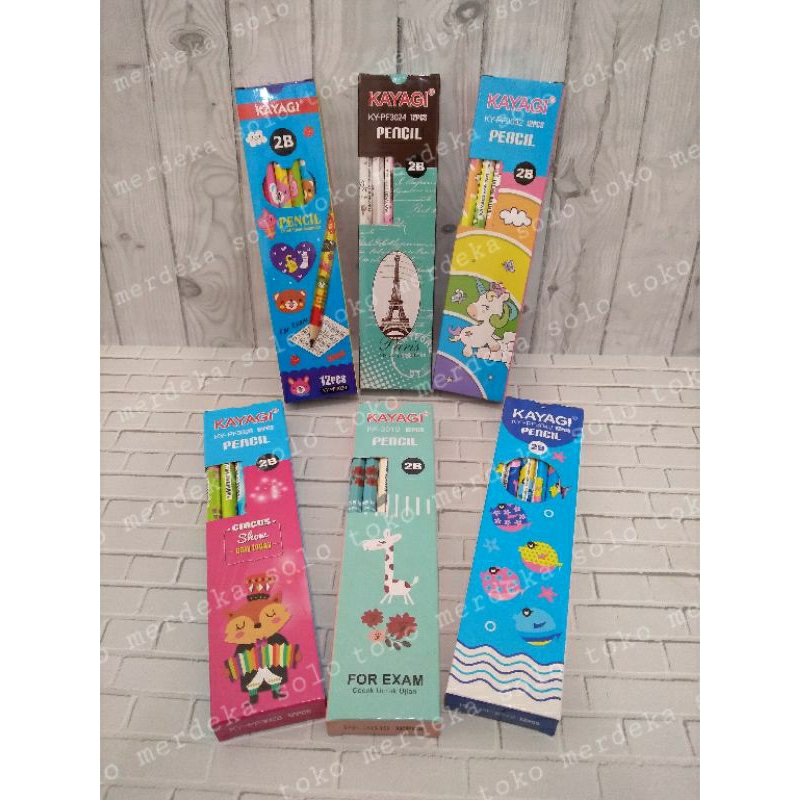 

Pensil 2B Kayagi (gambar hanya contoh)