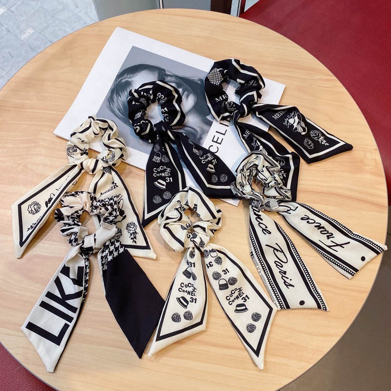 IKAT RAMBUT WANITA / SCRUNCHIE PITA PANJANG / SCRUNCHIE KOREA / IKAT RAMBUT FASHION PITA