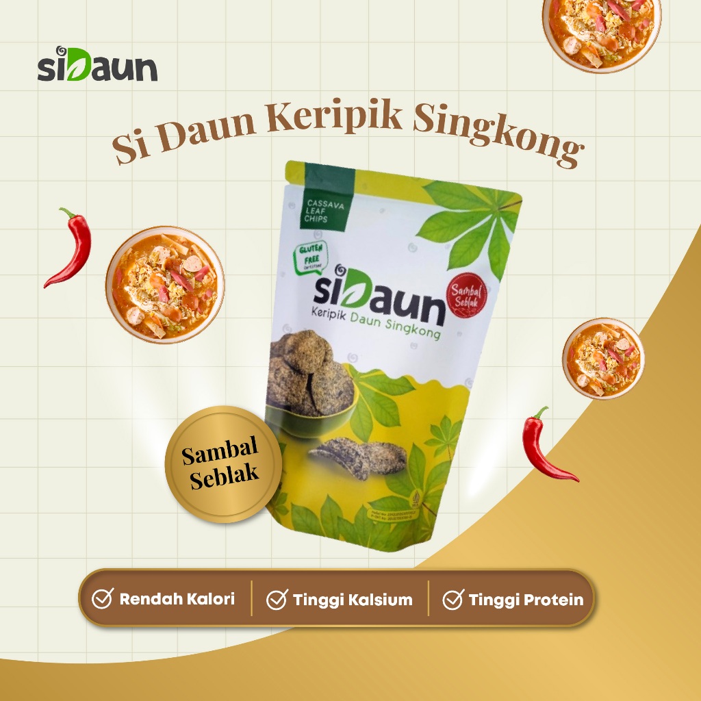 

SiDaun Singkong Sambal Seblak 70gr